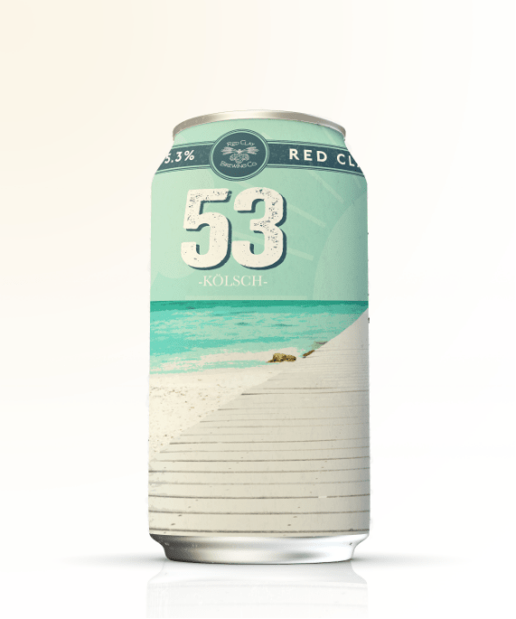 Red Clay Brewing Company 53 Kolsch can