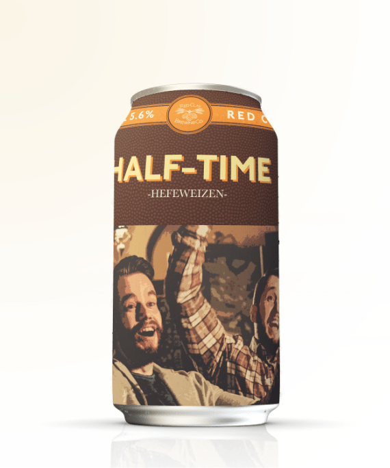 Red Clay Brewing Company Half-Time Hefeweizen Can