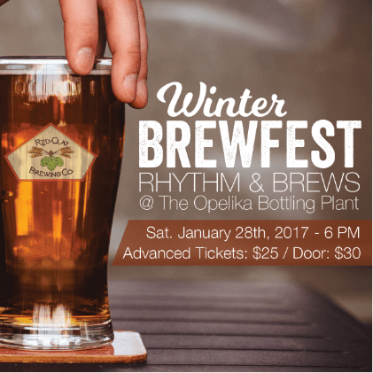 Red Clay Brewing Company social media post