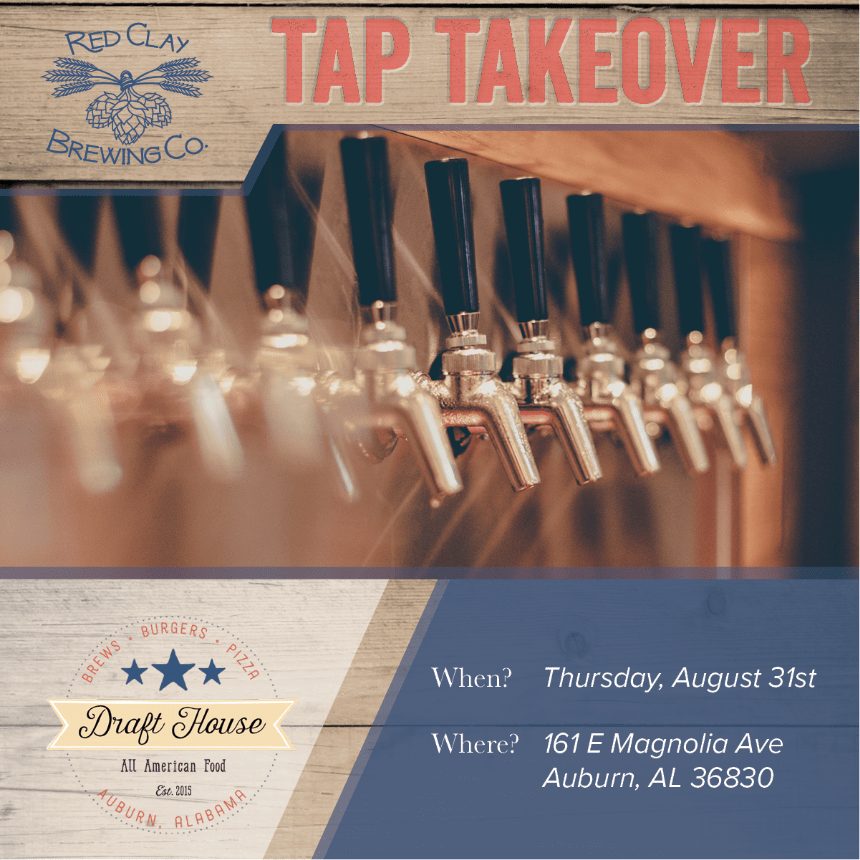 Red Clay Brewing Company social media post