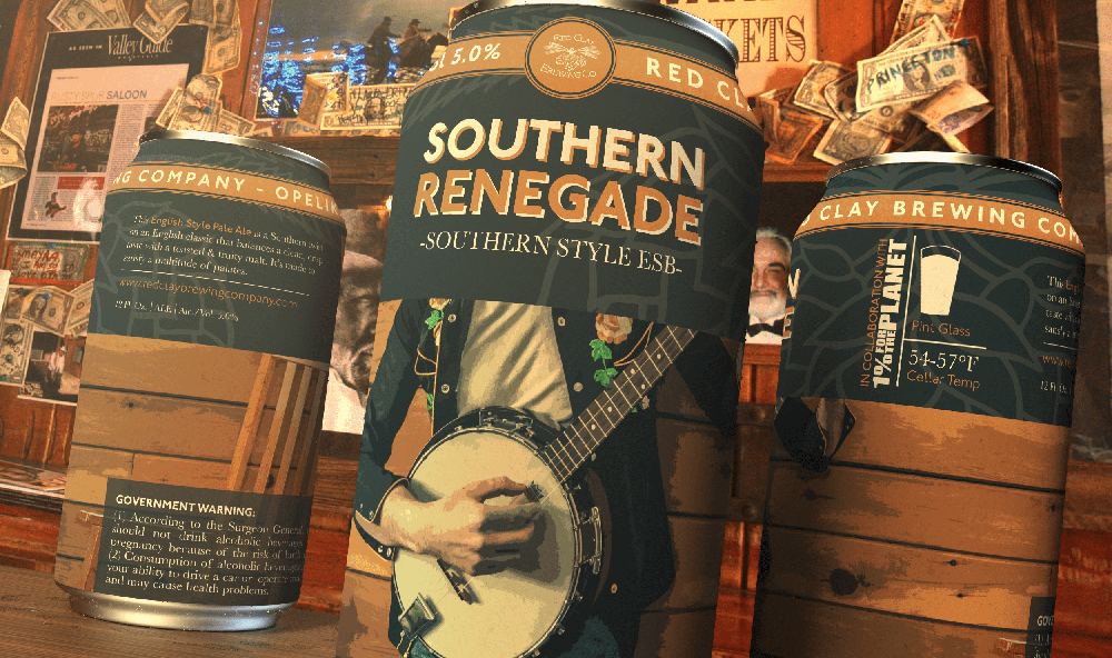 Red Clay Brewing Southern Renegade Can