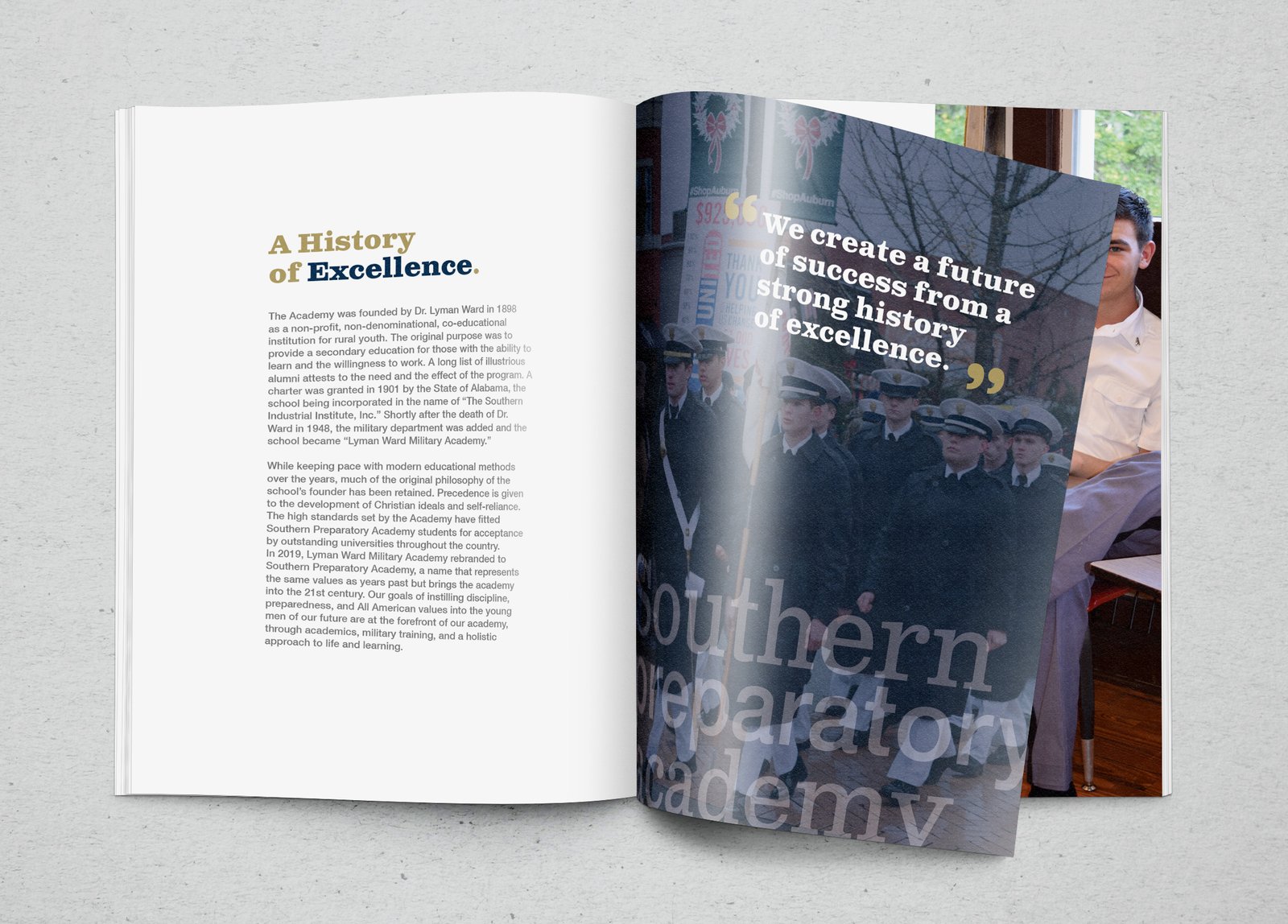 Southern Prep Lookbook Design